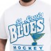 St. Louis Blues G-III Sports by Carl Banks White Adaptive Headliner T-Shirt