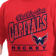 Кофта Washington Capitals G-III Sports by Carl Banks Red Adaptive Headliner Fleece