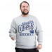 Edmonton Oilers G-III Sports by Carl Banks Gray Adaptive Headliner Fleece Sweatshirt
