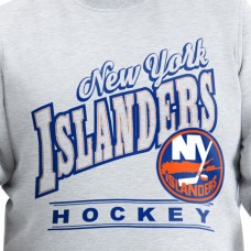 New York Islanders G-III Sports by Carl Banks Gray Adaptive Headliner Fleece Sweatshirt