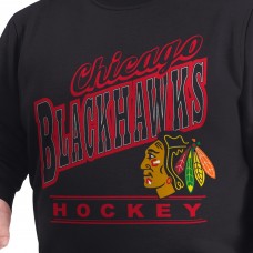 Кофта Chicago Blackhawks G-III Sports by Carl Banks Black Adaptive Headliner Fleece Кофта Chicago Blackhawks G-III Sports by Carl Banks Black Adaptive Headliner Fleece