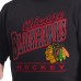 Кофта Chicago Blackhawks G-III Sports by Carl Banks Black Adaptive Headliner Fleece