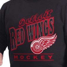 Detroit Red Wings G-III Sports by Carl Banks Black Adaptive Headliner Fleece Sweatshirt