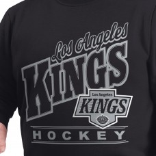 Los Angeles Kings G-III Sports by Carl Banks Black Adaptive Headliner Fleece Sweatshirt