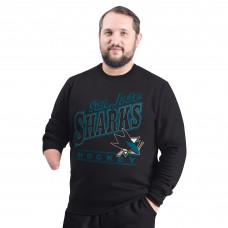 Кофта San Jose Sharks G-III Sports by Carl Banks Black Adaptive Headliner Fleece Кофта San Jose Sharks G-III Sports by Carl Banks Black Adaptive Headliner Fleece
