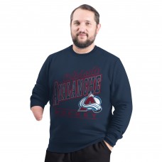 Кофта Colorado Avalanche G-III Sports by Carl Banks Navy Adaptive Headliner Fleece