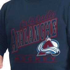 Кофта Colorado Avalanche G-III Sports by Carl Banks Navy Adaptive Headliner Fleece