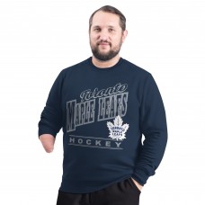 Toronto Maple Leafs G-III Sports by Carl Banks Navy Adaptive Headliner Fleece Sweatshirt