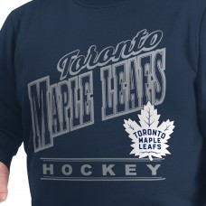 Toronto Maple Leafs G-III Sports by Carl Banks Navy Adaptive Headliner Fleece Sweatshirt