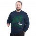 Vancouver Canucks G-III Sports by Carl Banks Navy Adaptive Headliner Fleece Sweatshirt