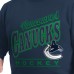Vancouver Canucks G-III Sports by Carl Banks Navy Adaptive Headliner Fleece Sweatshirt