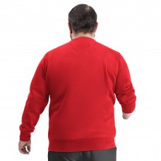 Calgary Flames G-III Sports by Carl Banks Red Adaptive Headliner Fleece Sweatshirt