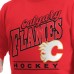 Calgary Flames G-III Sports by Carl Banks Red Adaptive Headliner Fleece Sweatshirt