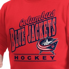 Columbus Blue Jackets G-III Sports by Carl Banks Red Adaptive Headliner Fleece Sweatshirt