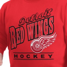 Detroit Red Wings G-III Sports by Carl Banks Red Adaptive Headliner Fleece Sweatshirt