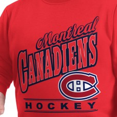 Montreal Canadiens G-III Sports by Carl Banks Red Adaptive Headliner Fleece Sweatshirt