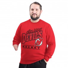 Кофта New Jersey Devils G-III Sports by Carl Banks Red Adaptive Headliner Fleece