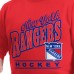 Кофта New York Rangers G-III Sports by Carl Banks Red Adaptive Headliner Fleece