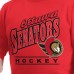 Ottawa Senators G-III Sports by Carl Banks Red Adaptive Headliner Fleece Sweatshirt