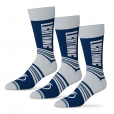 Unisex Tampa Bay Lightning Starter Navy Rally Cry 3-Pack Socks Set Unisex Tampa Bay Lightning Starter Navy Rally Cry 3-Pack Socks Set