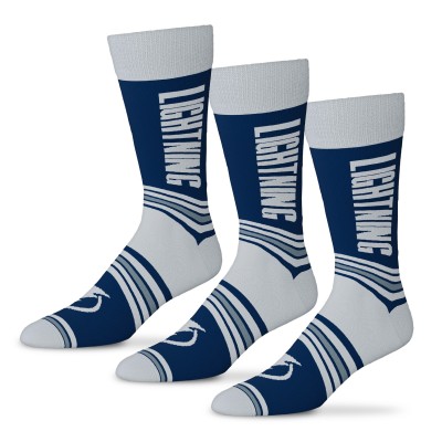 Unisex Tampa Bay Lightning Starter Navy Rally Cry 3-Pack Socks Set