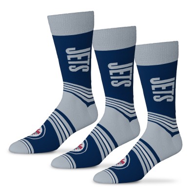 Unisex Winnipeg Jets Starter Navy Rally Cry 3-Pack Socks Set