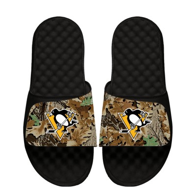 Unisex Pittsburgh Penguins ISlide RealTree Slide Sandals