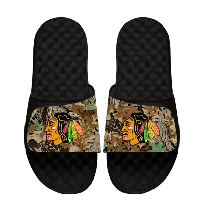 Unisex Chicago Blackhawks ISlide RealTree Slide Sandals