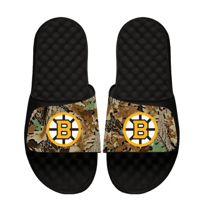 Unisex Boston Bruins ISlide RealTree Slide Sandals