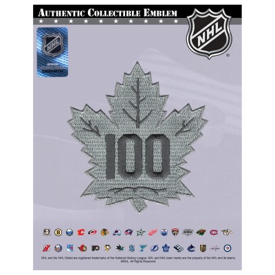 Toronto Maple Leafs 100th Anniversary Jersey Patch