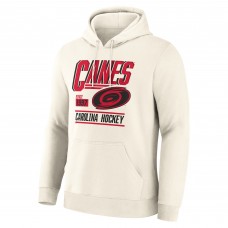 Carolina Hurricanes Fanatics Cream Legacy Hoodie Carolina Hurricanes Fanatics Cream Legacy Hoodie