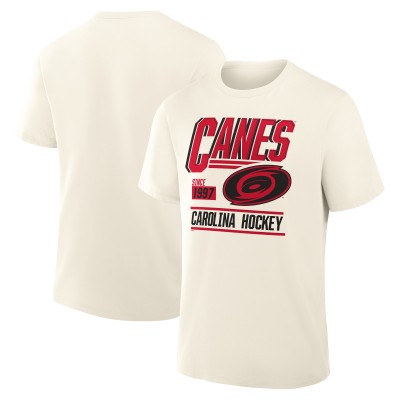 Carolina Hurricanes Fanatics Cream Legacy T-Shirt