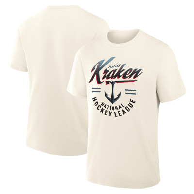 Seattle Kraken Fanatics Cream Legacy T-Shirt