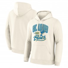 St. Louis Blues Fanatics Cream Legacy Hoodie