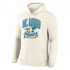 St. Louis Blues Fanatics Cream Legacy Hoodie