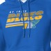 St. Louis Blues Starter Blue Logo Push Fleece Hoodie