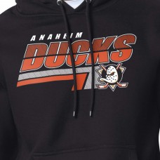 Толстовка Anaheim Ducks Starter Black Logo Push Fleece