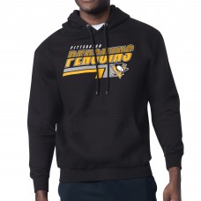 Толстовка Pittsburgh Penguins Starter Black Logo Push Fleece