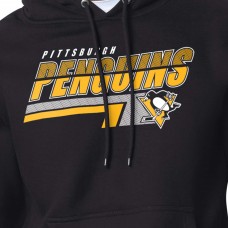 Толстовка Pittsburgh Penguins Starter Black Logo Push Fleece
