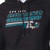 Толстовка San Jose Sharks Starter Black Logo Push Fleece