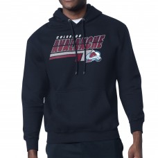 Толстовка Colorado Avalanche Starter Navy Logo Push Fleece