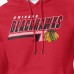 Толстовка Chicago Blackhawks Starter Red Logo Push Fleece