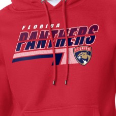 Толстовка Florida Panthers Starter Red Logo Push Fleece