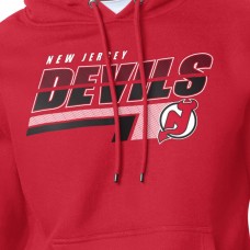 Толстовка New Jersey Devils Starter Red Logo Push Fleece