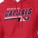 Толстовка Washington Capitals Starter Red Logo Push Fleece