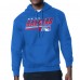 Толстовка New York Rangers Starter Royal Logo Push Fleece Толстовка New York Rangers Starter Royal Logo Push Fleece