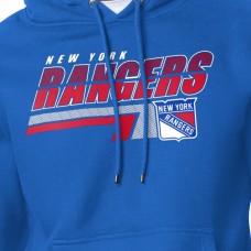 Толстовка New York Rangers Starter Royal Logo Push Fleece Толстовка New York Rangers Starter Royal Logo Push Fleece
