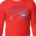 Футболка с длинным рукавом Montreal Canadiens Starter Red Modern Tailsweep