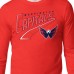 Футболка с длинным рукавом Washington Capitals Starter Red Modern Tailsweep