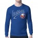 New York Islanders Starter Royal Modern Tailsweep Long Sleeve T-Shirt